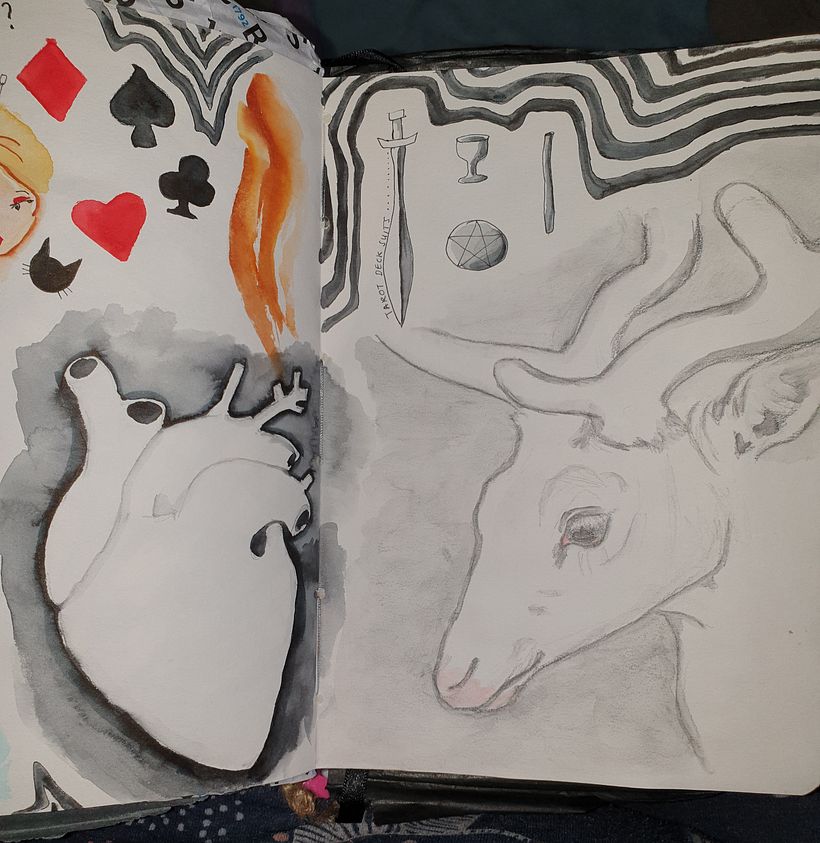 Sketchbook entry March 2021
