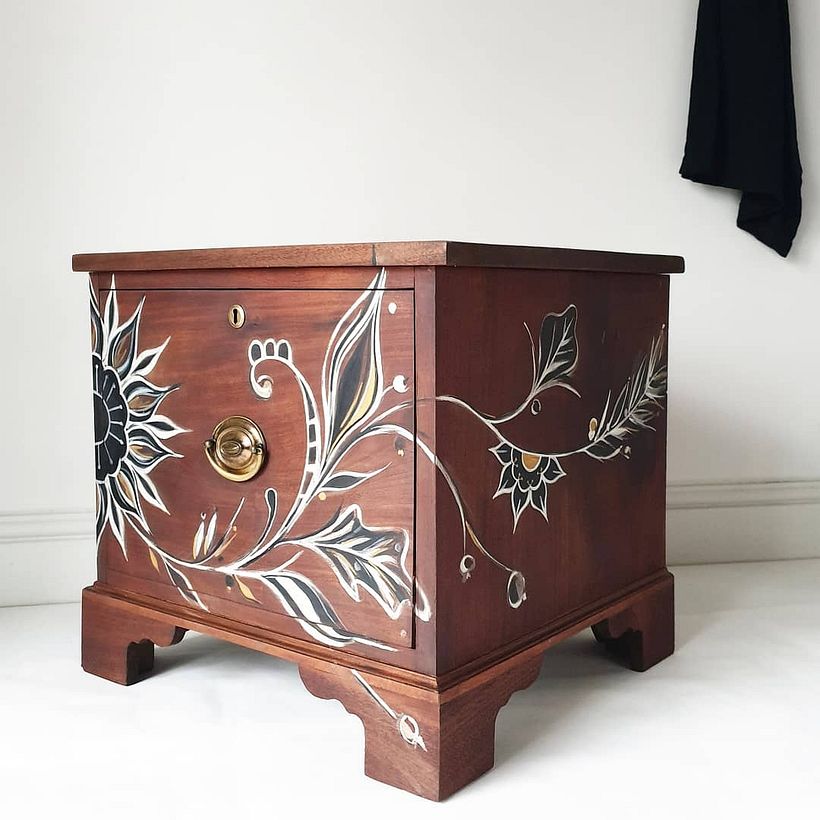 Mahogany Night Stand 