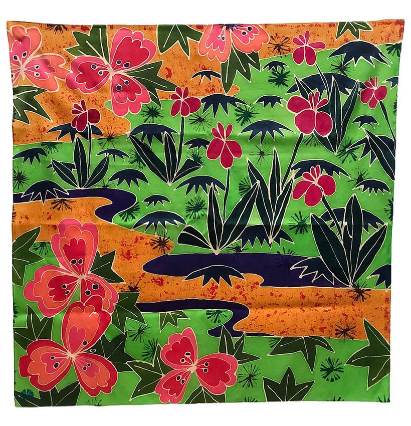 My project in Silk Painting Techniques course 0