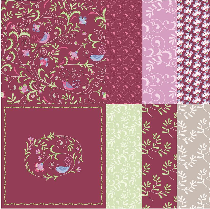 Persian Birds, Porphyry Collection