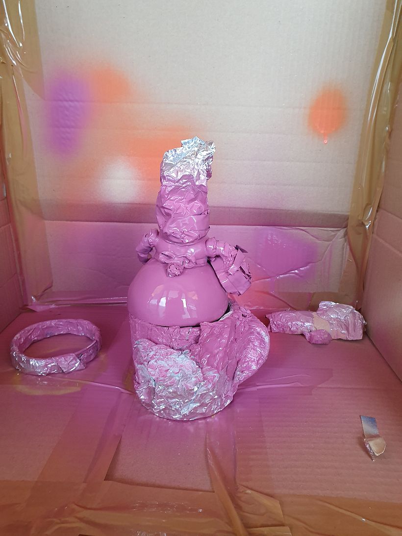 Eerste laag kledingverf