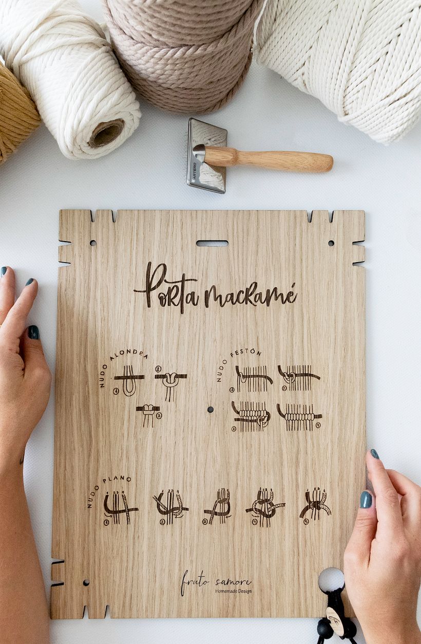 Porta Macramé Fruto Samore 0
