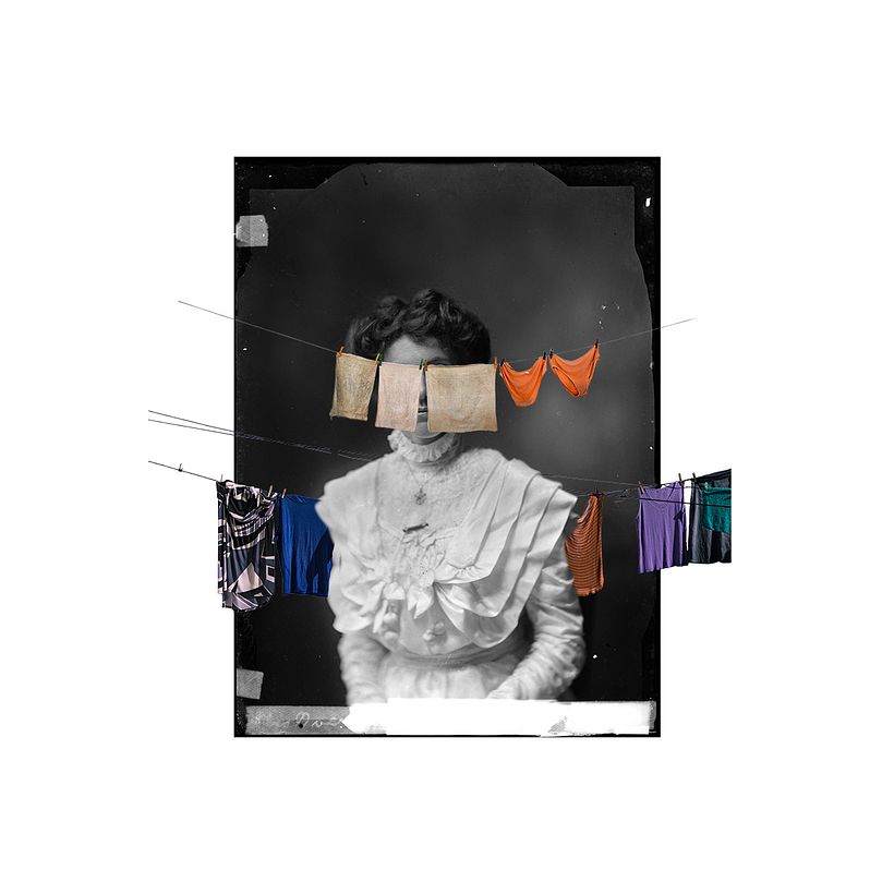 Inspired by - collage, mixed media and mixed technique 1
