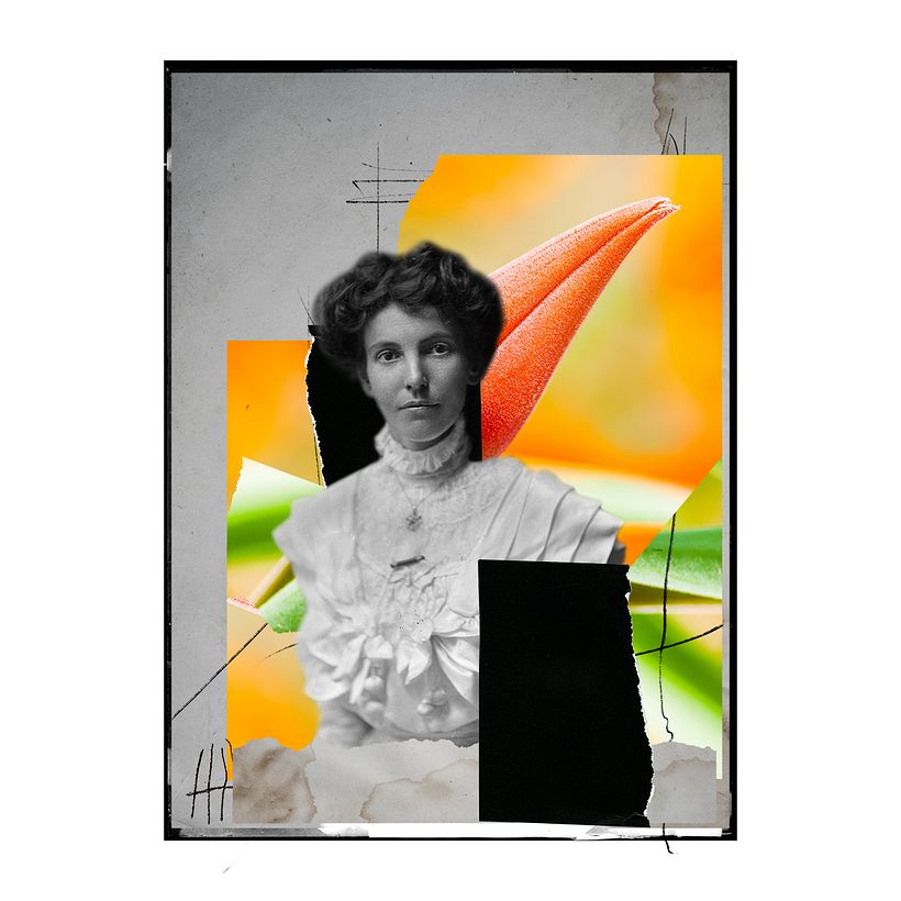 Inspired by - collage, mixed media and mixed technique 5