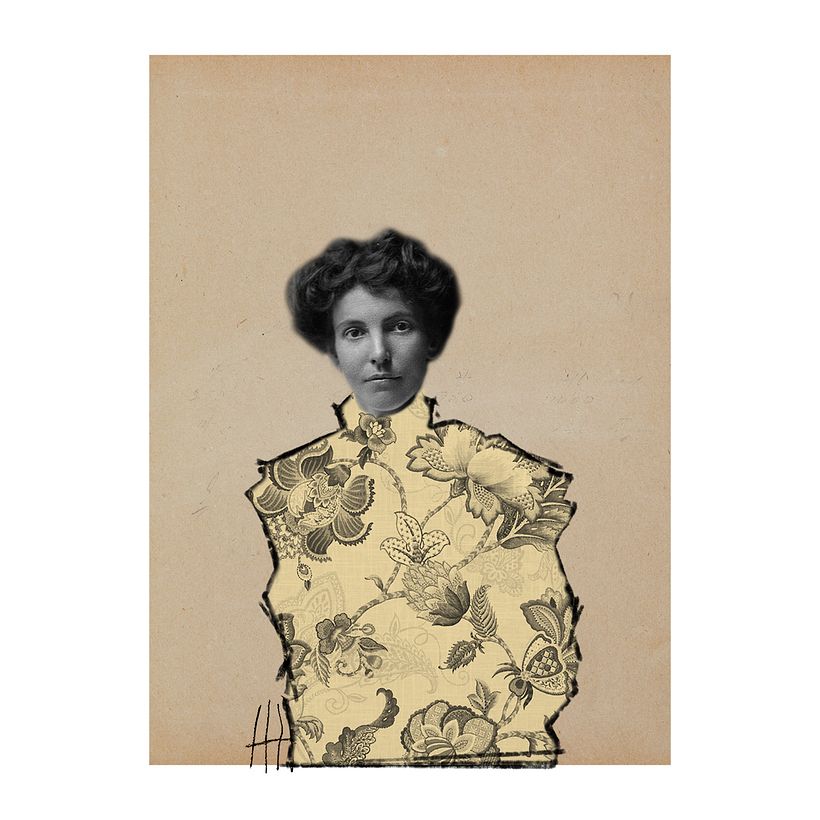 Inspired by - collage, mixed media and mixed technique 7