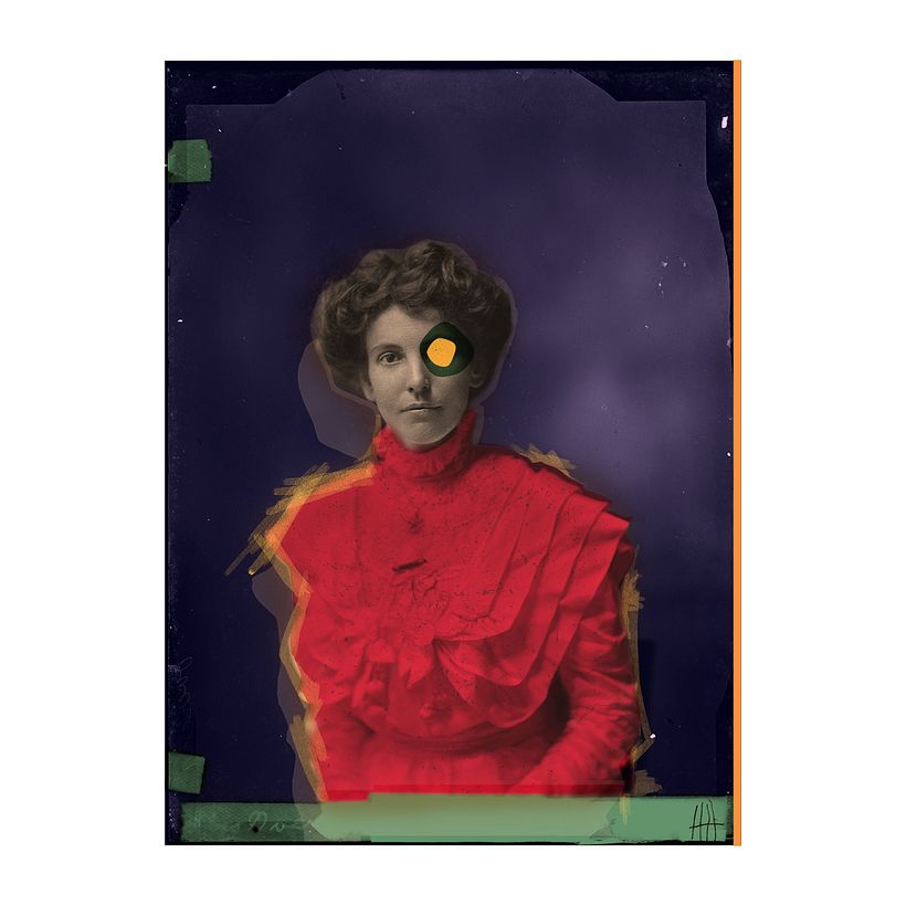 Inspired by - collage, mixed media and mixed technique 10