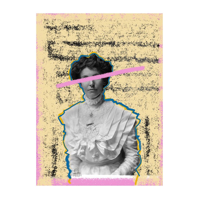 Inspired by - collage, mixed media and mixed technique 11