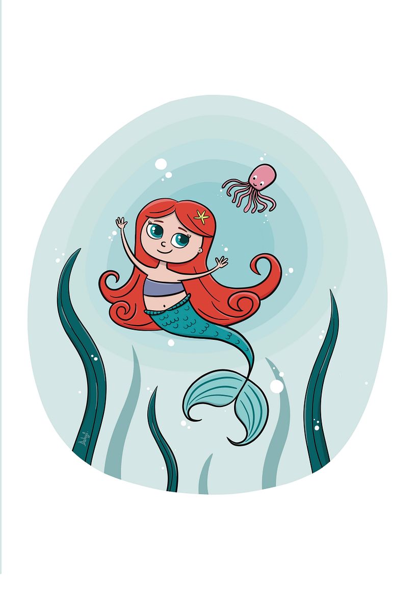 Ilustración a linea