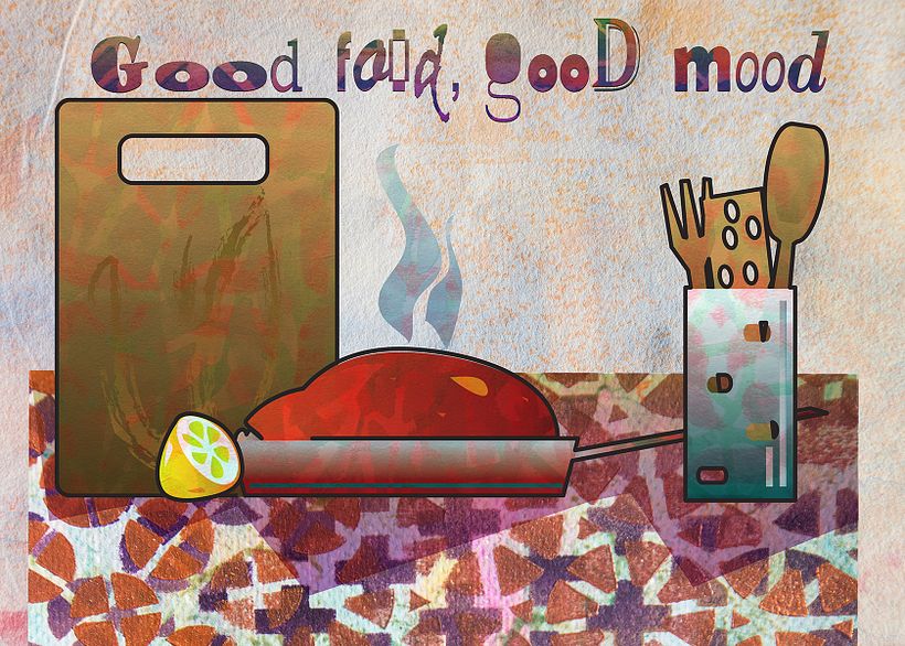 My project in Texture Creation for Digital Illustration in Photoshop course 5