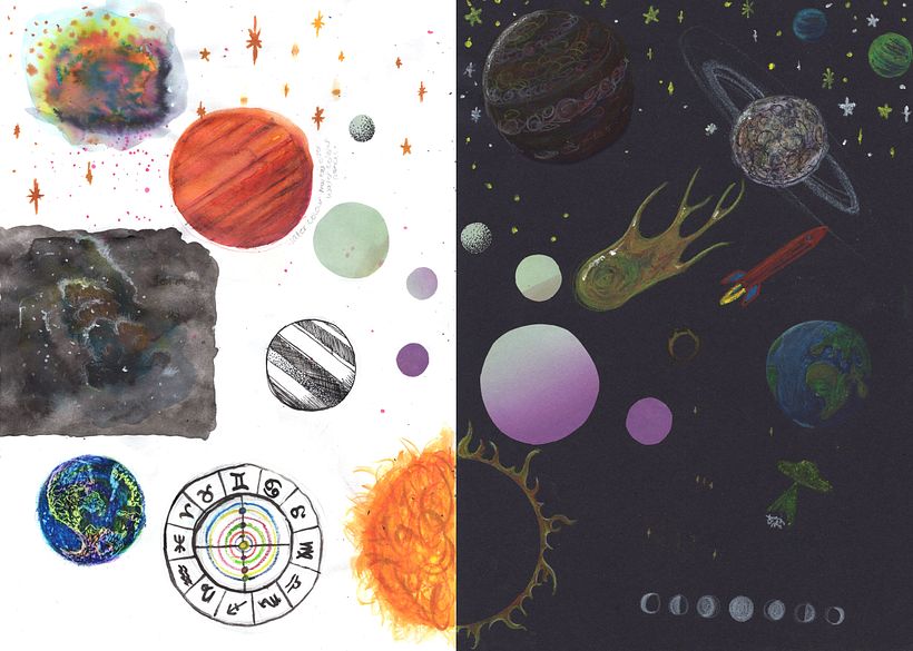 My project in Illustration Techniques to Unlock your Creativity course 3
