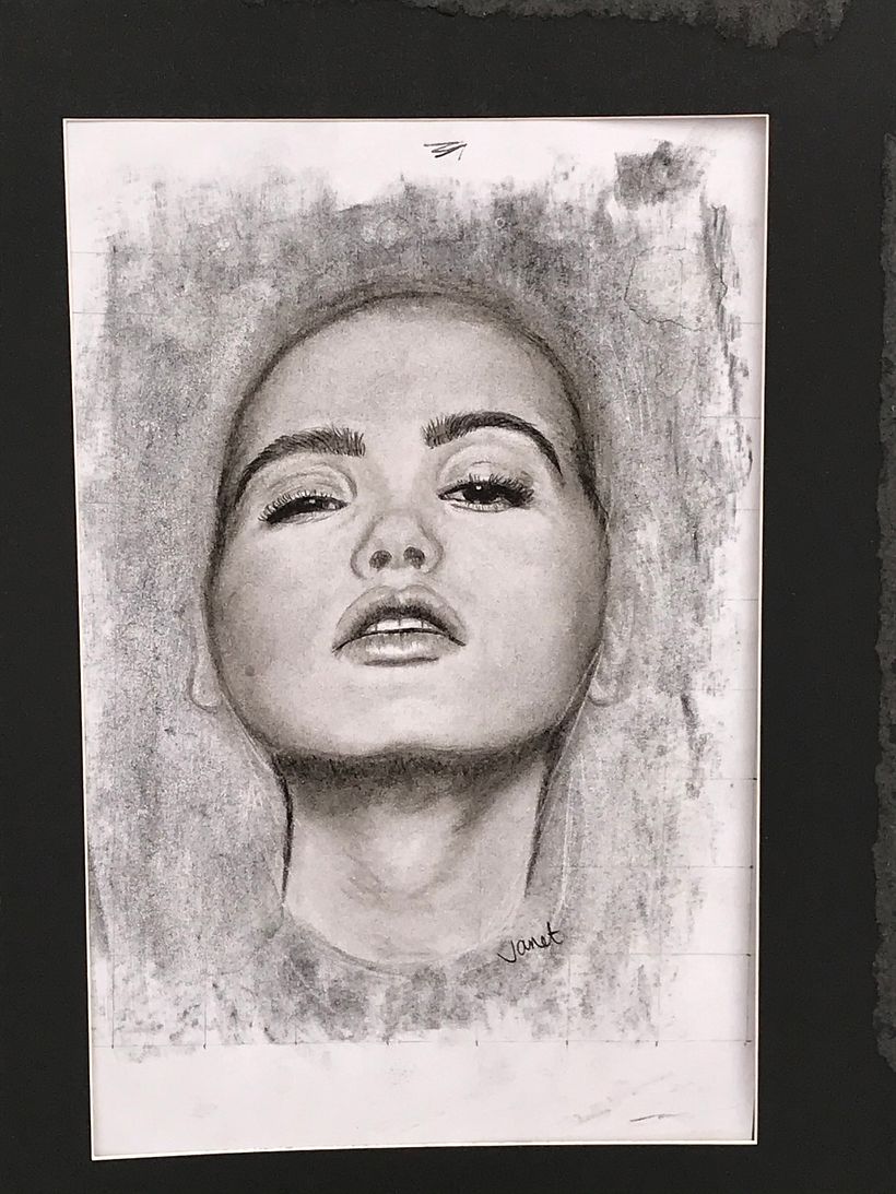 My project in Artistic Charcoal Portraiture: Creating Atmosphere course 2