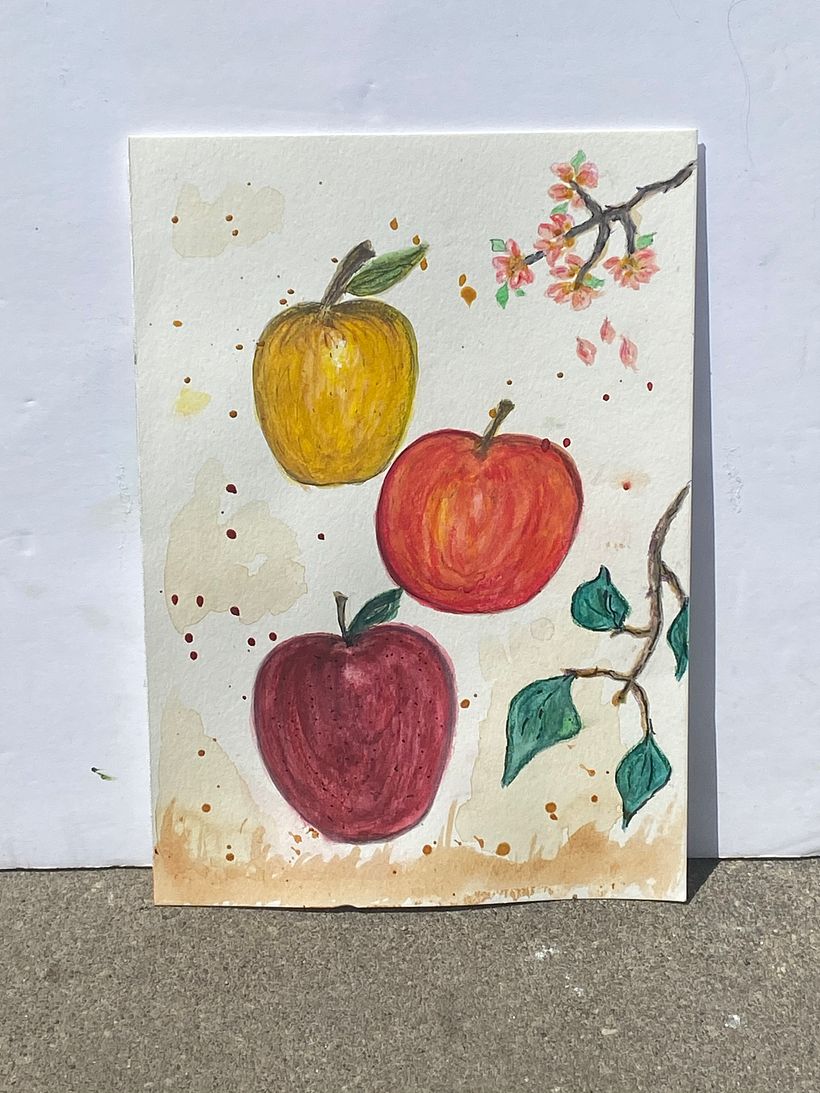 I had to finish with the “apples” theme!  See the comments section for more (I had issues saving it here) 