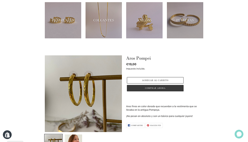 Mi Proyecto del curso: Creación de mi e-commerce de joyas con Shopify 2