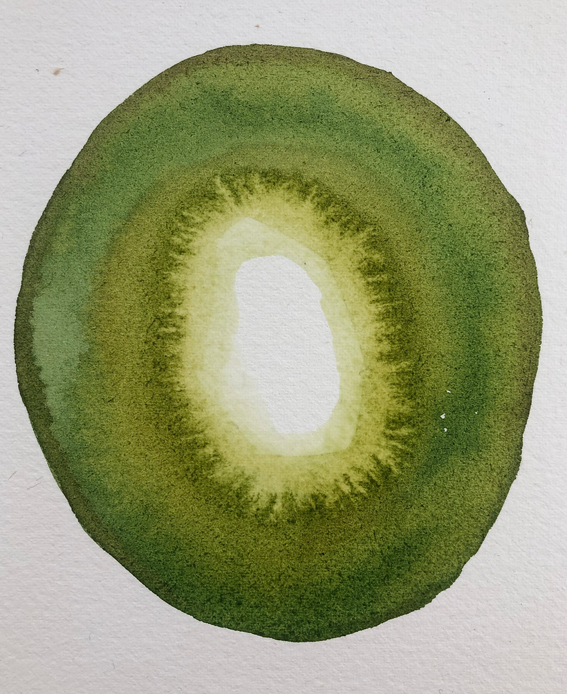 First spot on a kiwi