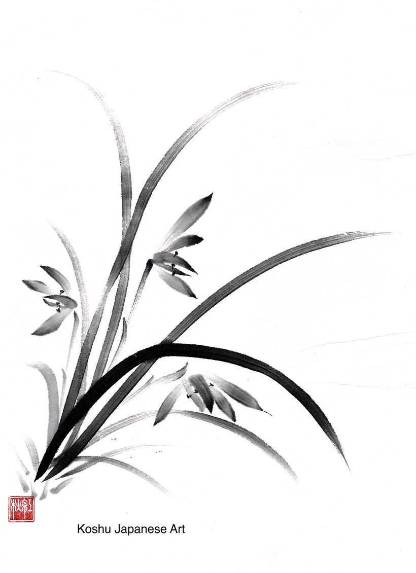 My project in Introduction to Sumi-e Painting course 3