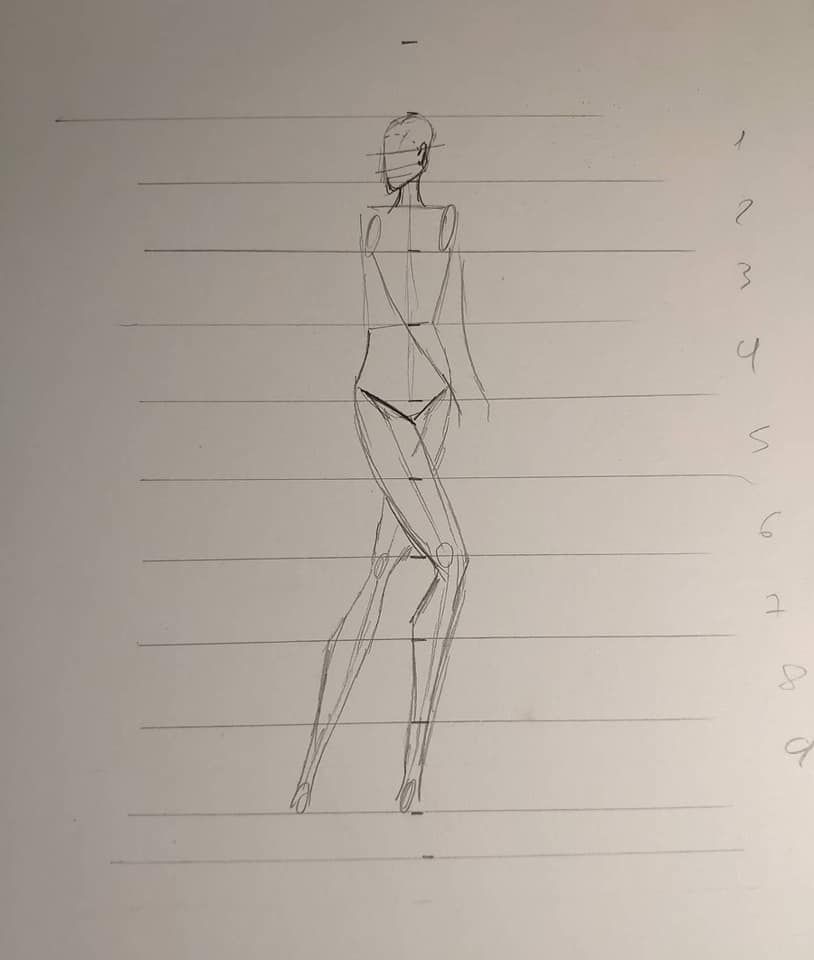 Mi Proyecto del curso: Técnicas creativas para la ilustración de moda 2