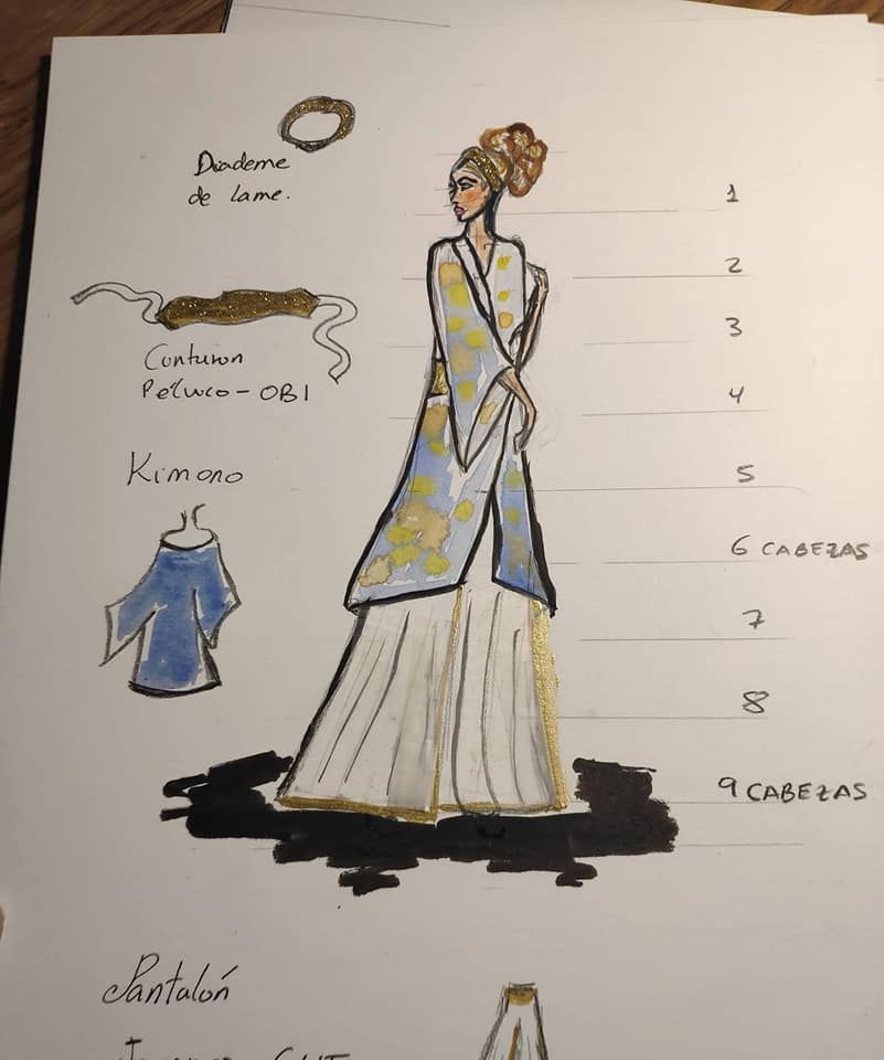 Mi Proyecto del curso: Técnicas creativas para la ilustración de moda 9