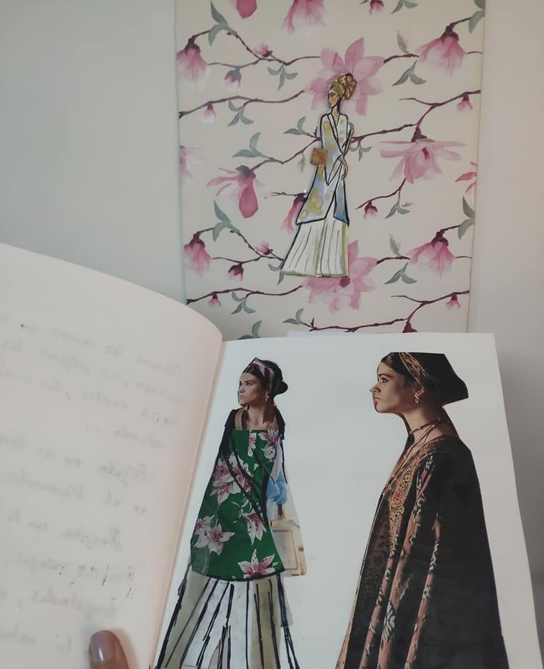 Mi Proyecto del curso: Técnicas creativas para la ilustración de moda 11