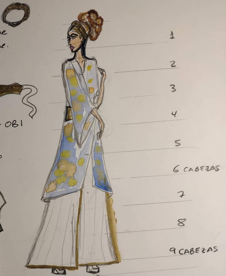 Mi Proyecto del curso: Técnicas creativas para la ilustración de moda 5