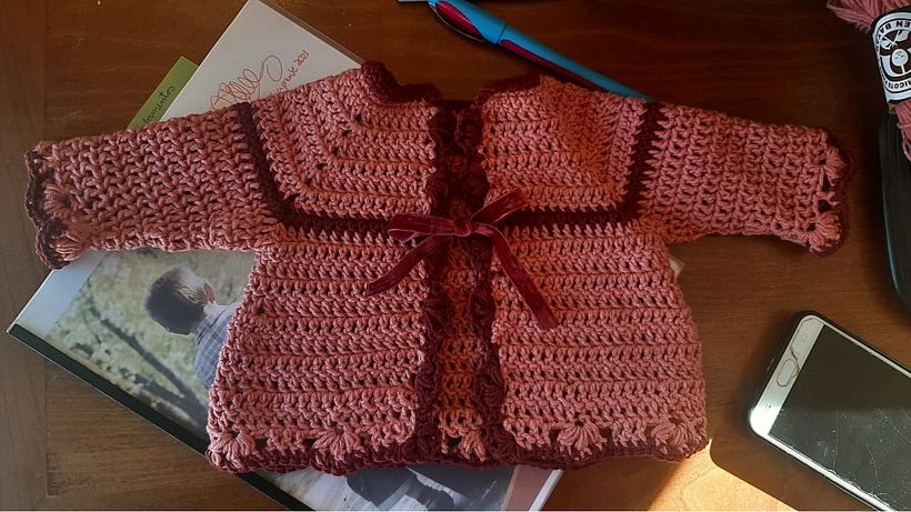 Mi Proyecto del curso:  Top-down: prendas a crochet de una sola pieza 2