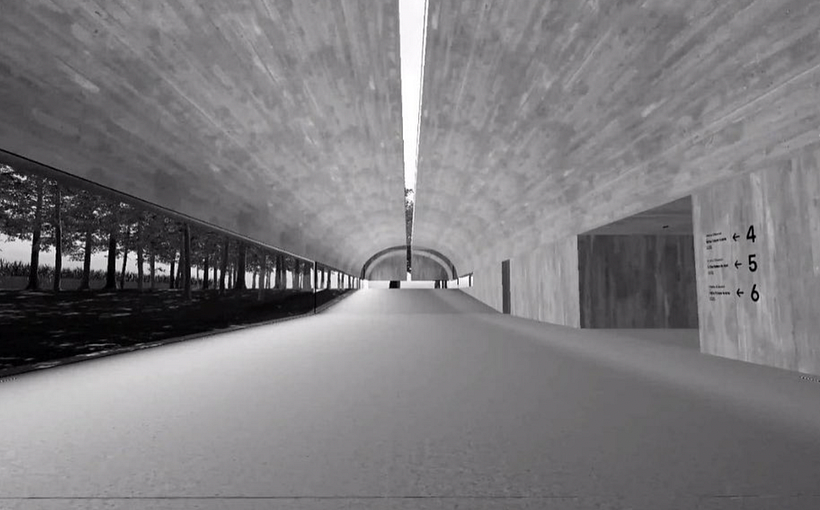 Espacios del museo virtual.