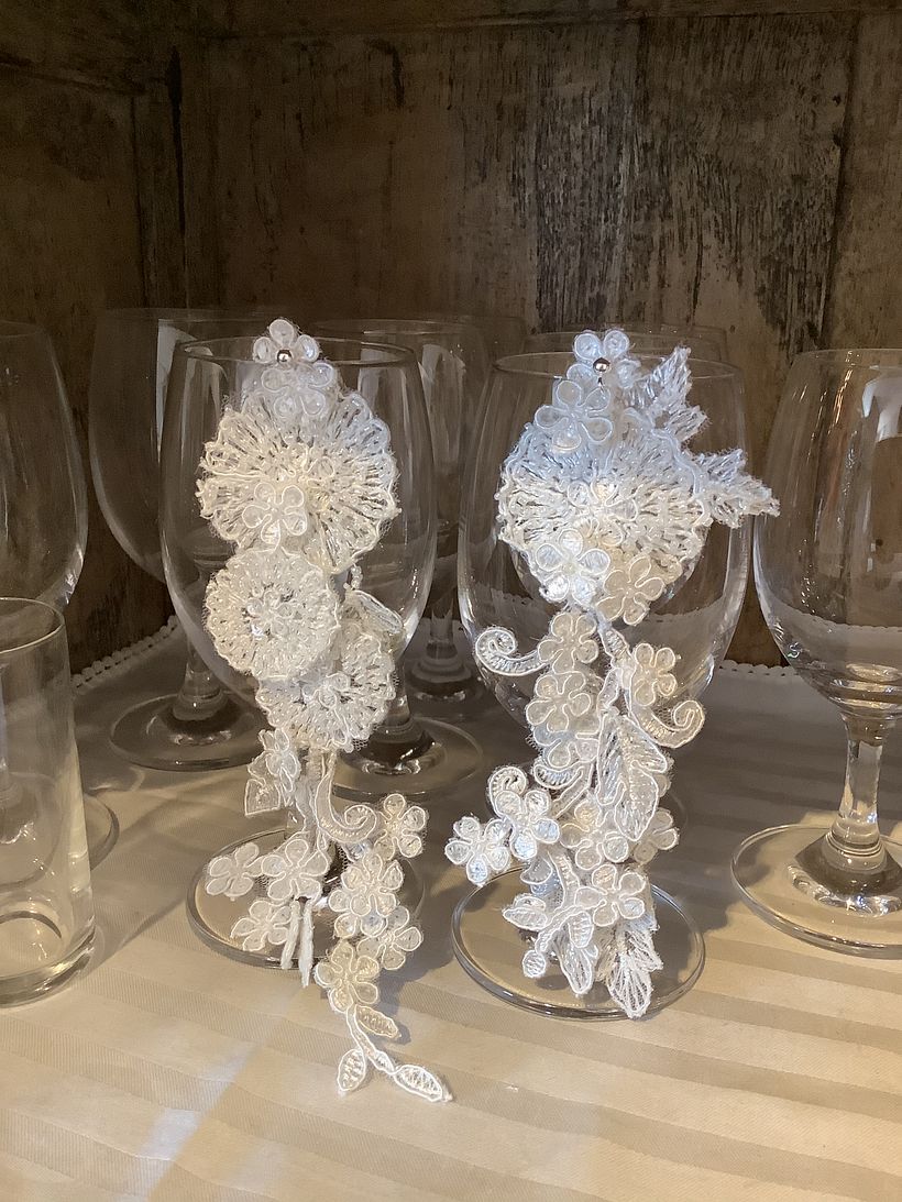 Pendientes fantasía novia