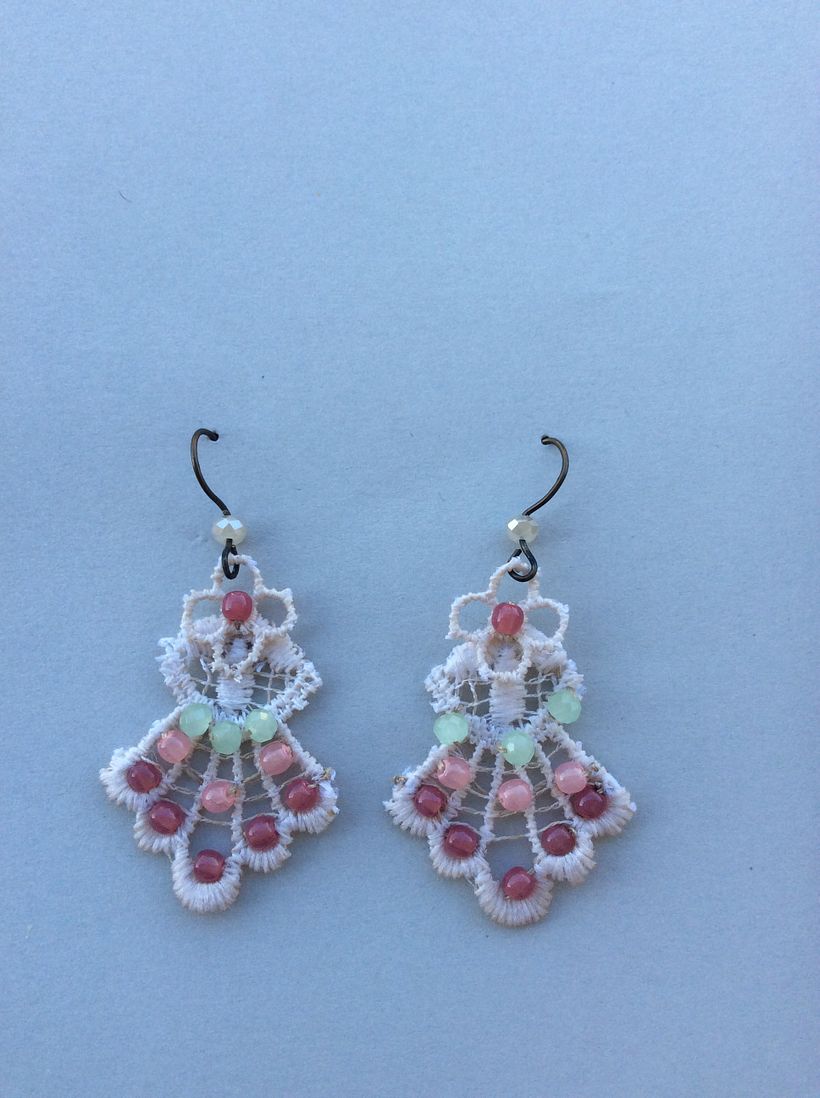 Pendientes inspiración modernista