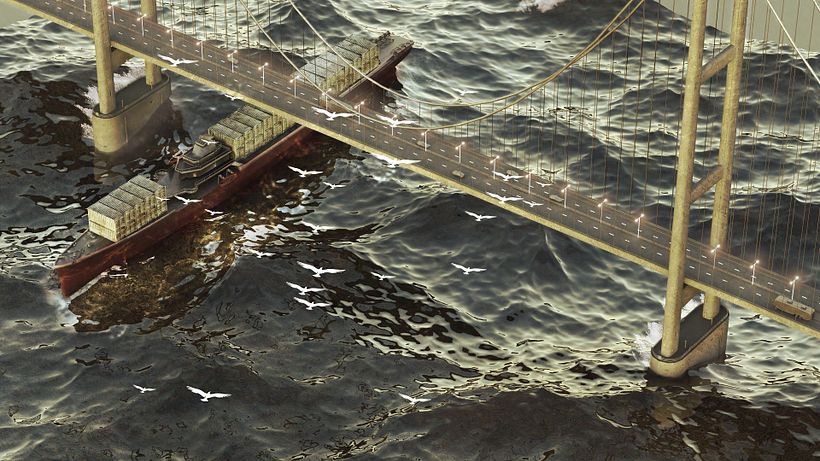 Humber Bridge Diorama 4