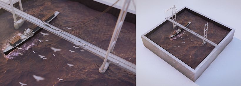 Humber Bridge Diorama 5