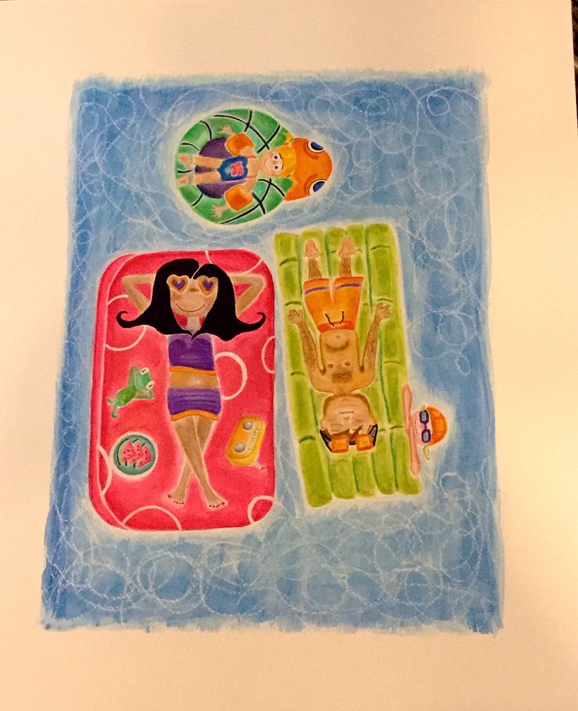 The pool / La piscine (projet personnel) #kidkodak #jasminedesrochers