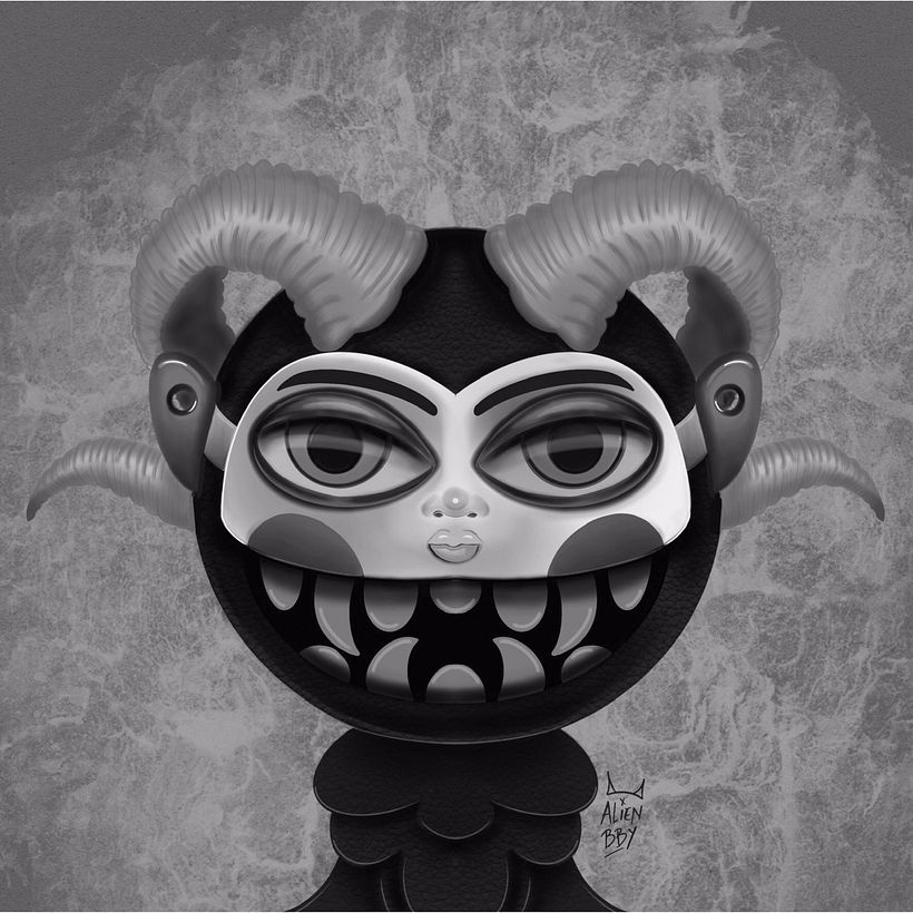 Mi Proyecto del curso: Ilustración digital con Procreate @alien_baby.art 6