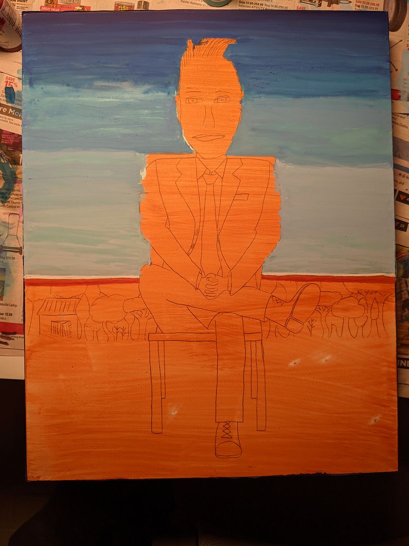 Decided to paint