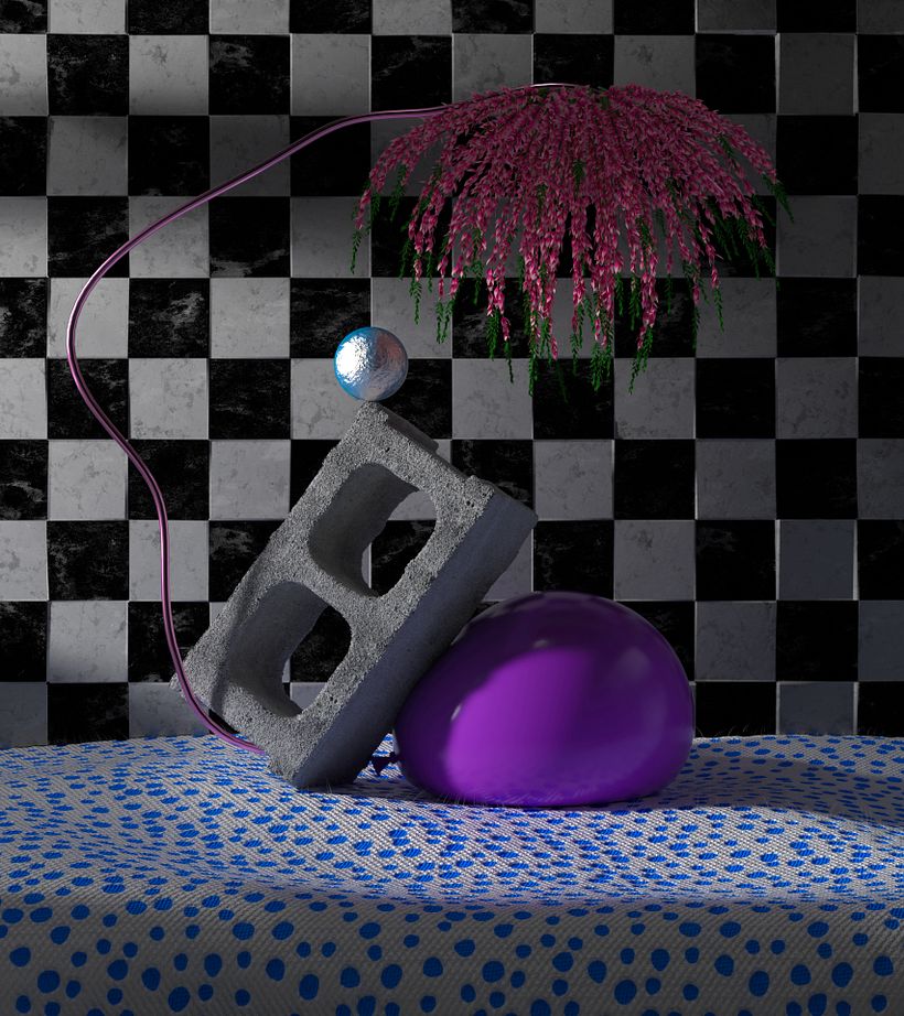 My project in Still-Life Composition in 3D course 1