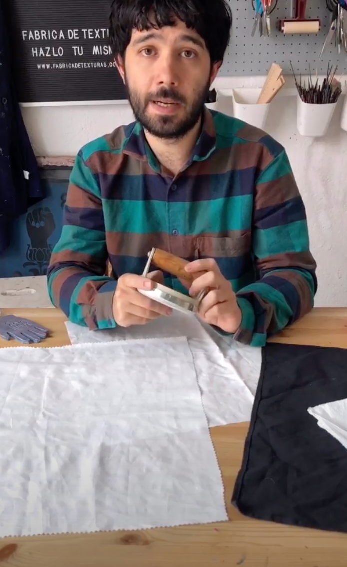 Baren de estampación. 