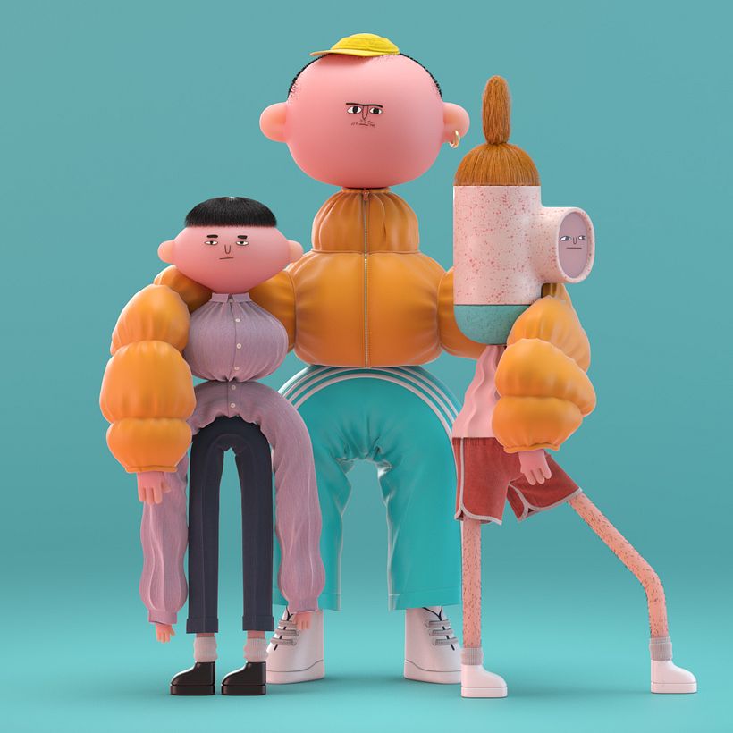 My project in Creative 3D Characters with 3ds Max course 1