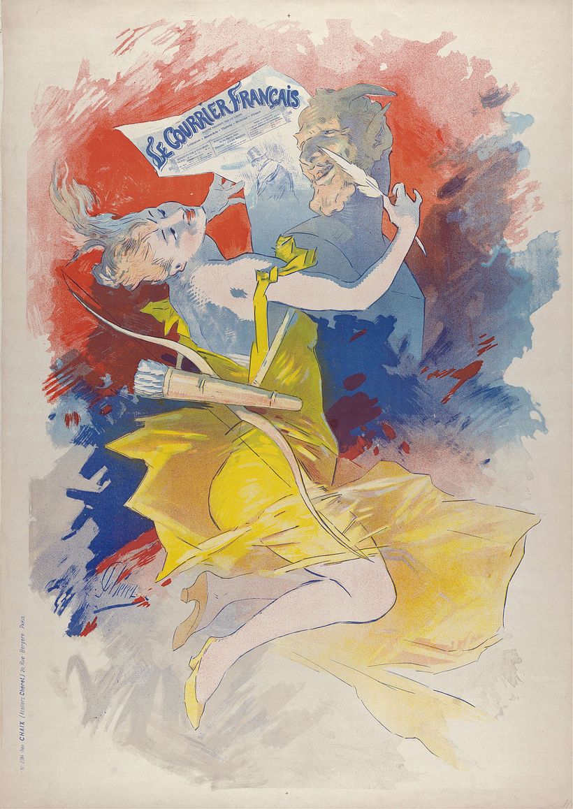 Courrier français (1891), Jules Chéret