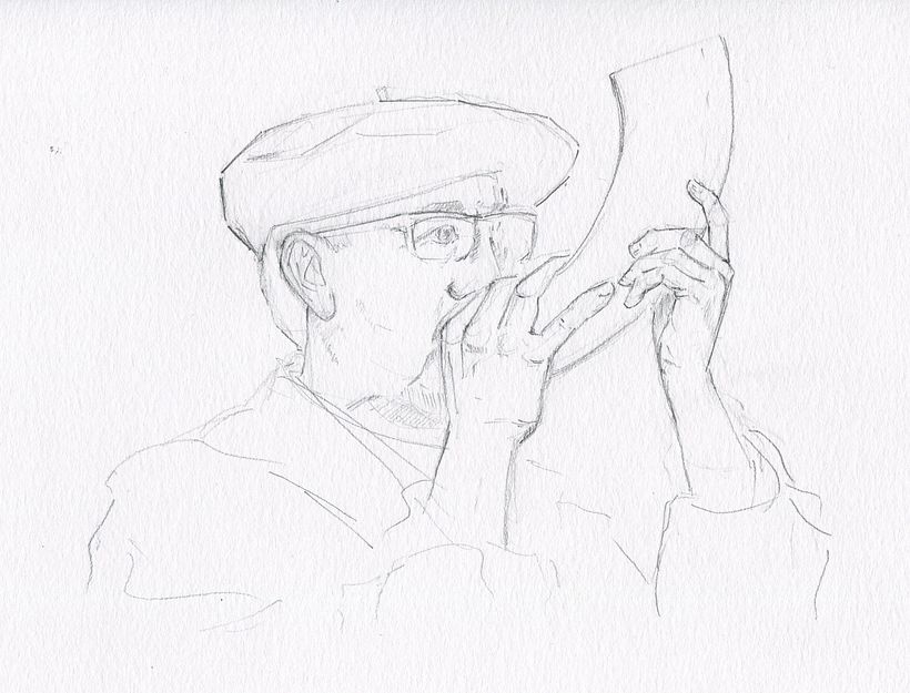 Primer dibujo a lápiz