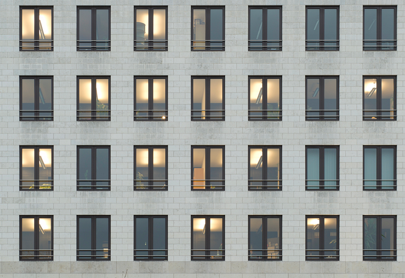 Textura de edificios que incluye la descarga.