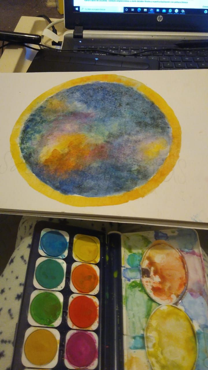 Poniendo capas a la galaxia