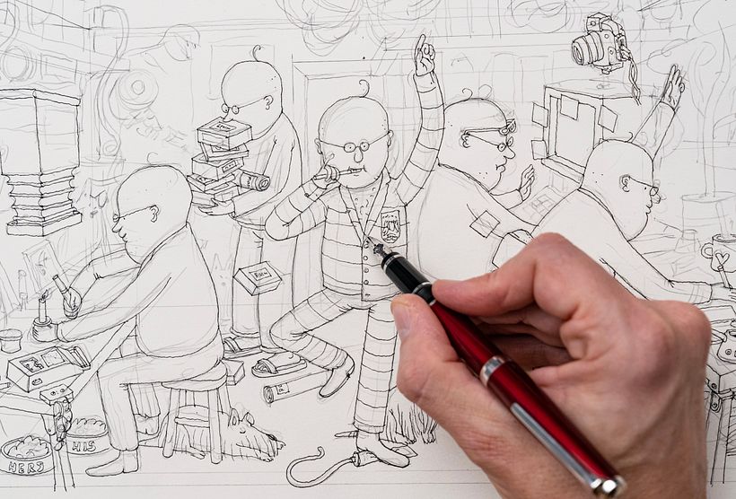 Mattias instructs you on how to give a three-dimensional feel to your objects with a simple perspective