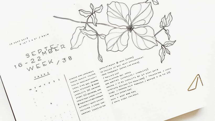 Annie Weir is a Scottish artist who specializes in bullet journaling.