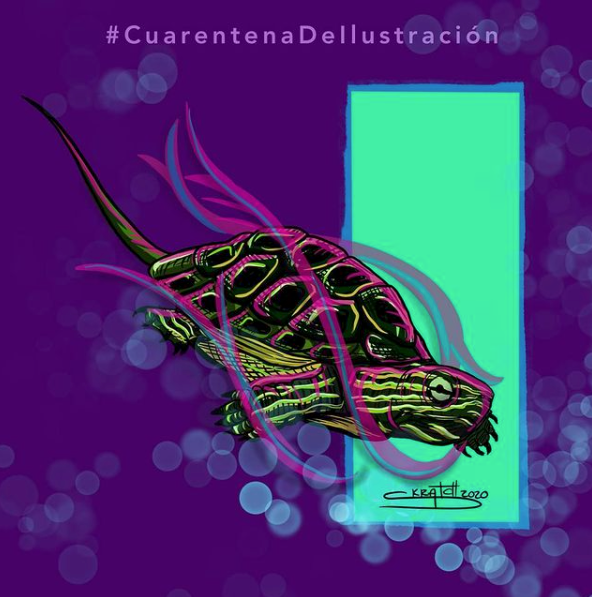 Experimentación de pinceles con Procreate 2