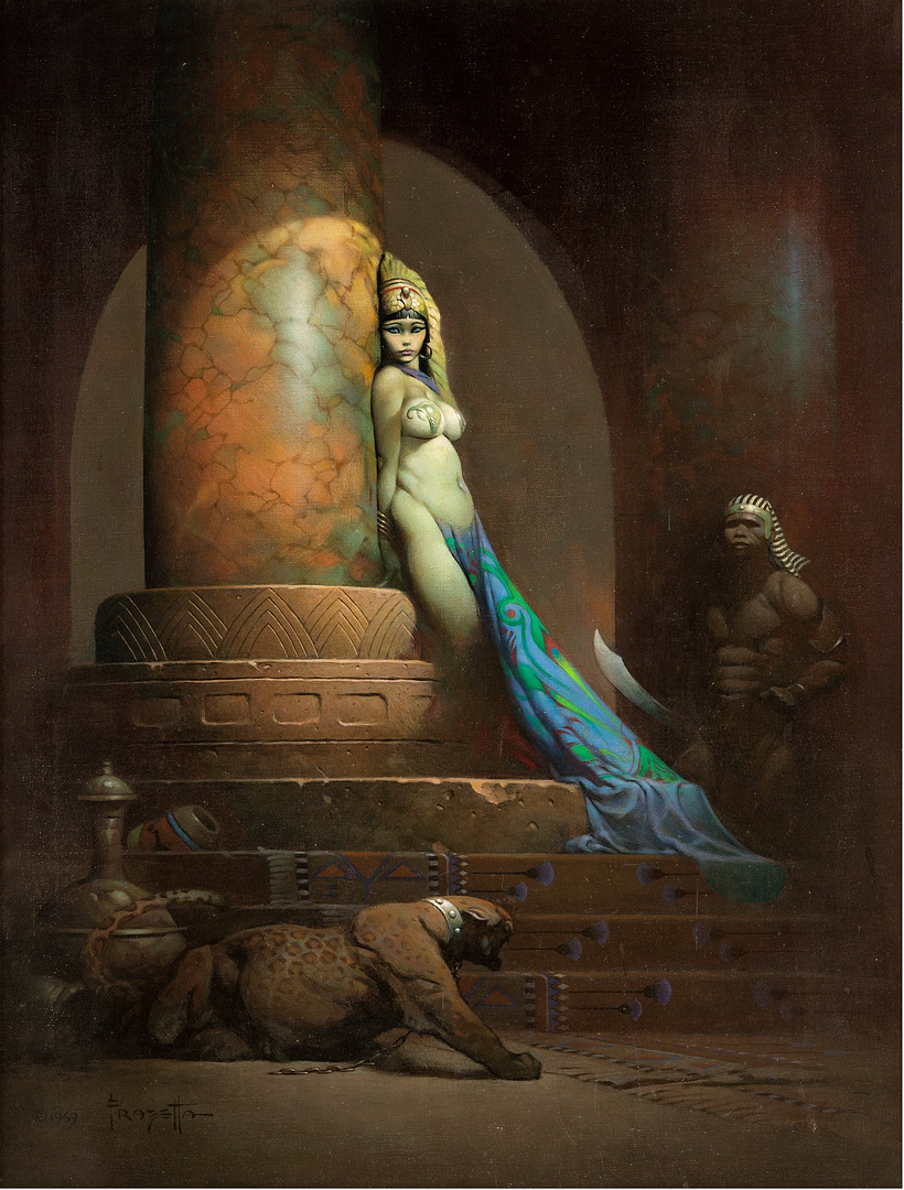 "The Egyptian Queen." Photo credit: Heritage Auctions (ha.com).