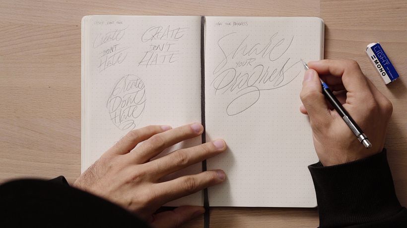 Experiment with a range of compositions to unblock your creativity.