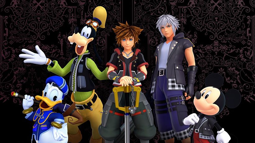 Personajes de Kingdom Hearts.
