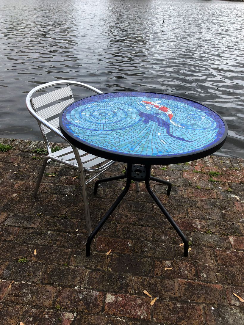 My project in Introduction to Mosaic Artwork course - Artesanía