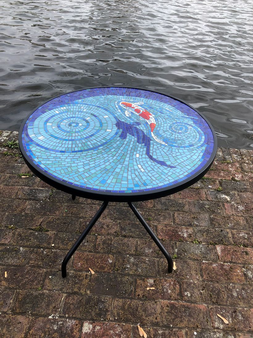 My project in Introduction to Mosaic Artwork course - Artesanía