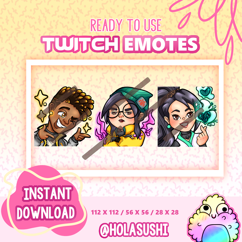 Arte para canales de Twitch y servidores de Discord 7