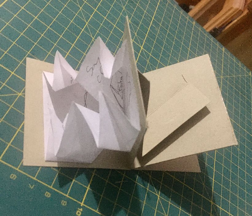 Creación de libros pop-up: UNA PARTE DE MI VIDA 1