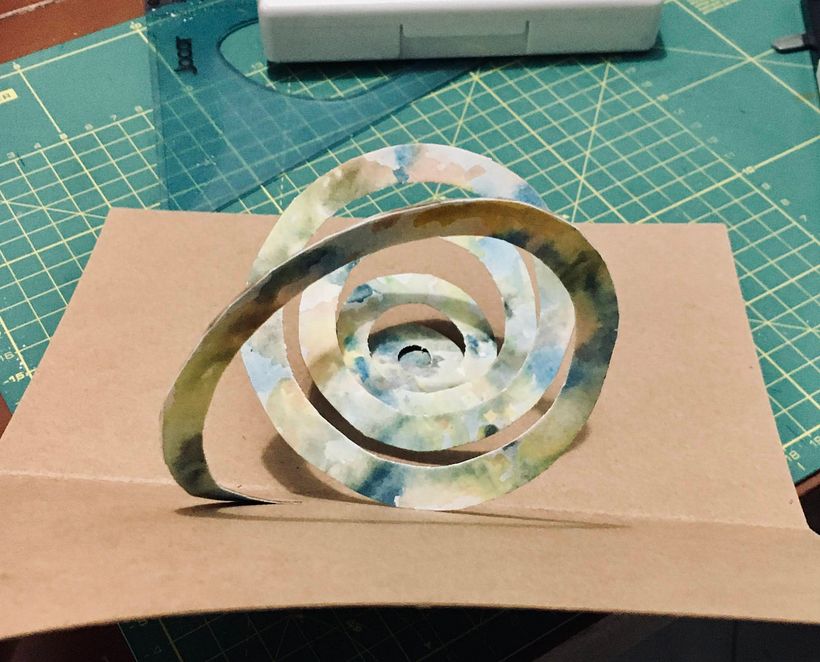 Creación de libros pop-up: UNA PARTE DE MI VIDA 4